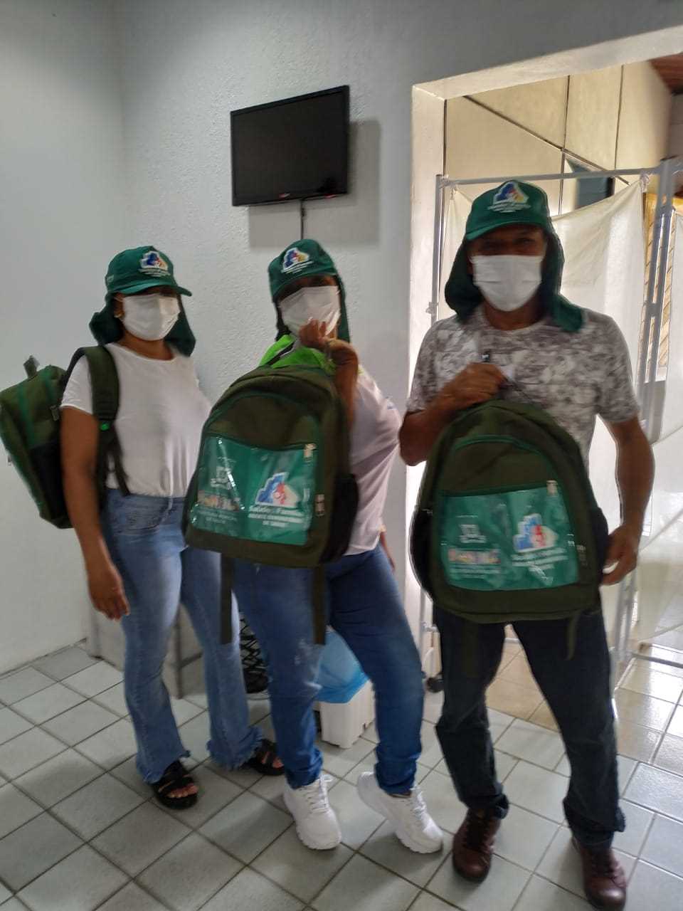 Camacã: Secretaria de Saúde faz entrega de kits de material de trabalho para Agentes Comunitários de Saúde